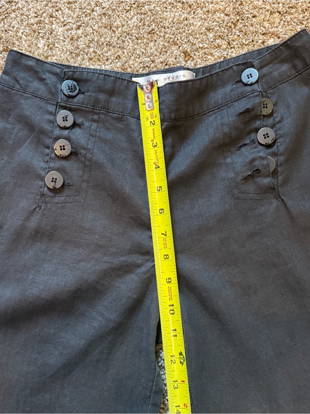 Kenar Black Fabric Garment with Branded Inner Tag - Picture 5 of 5